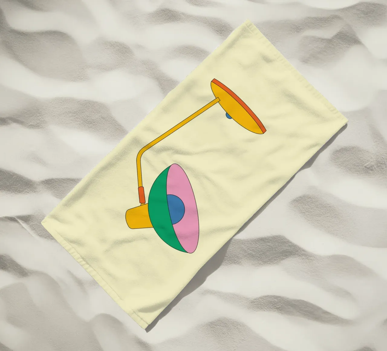 Lampada Retro Bold Vibrant Ideas telo mare da galihstudio
