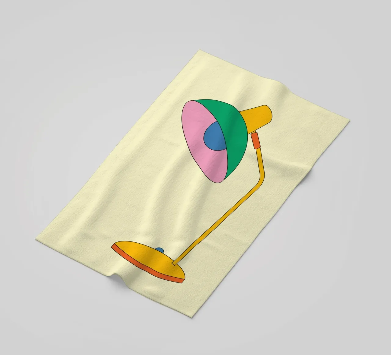 Lampada Retro Bold Vibrant Ideas telo mare da galihstudio