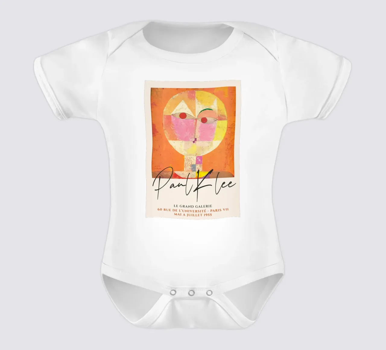Senecio body neonato maniche corte da Aurelie Bonnet