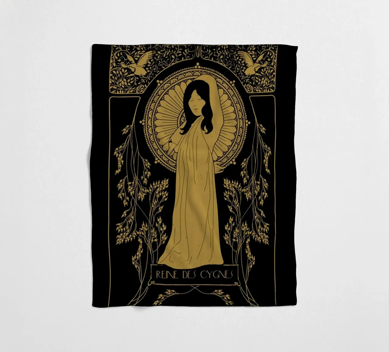 Reine des Cygnes - Bjo¦êrk coperta in pile da Florent Bodart
