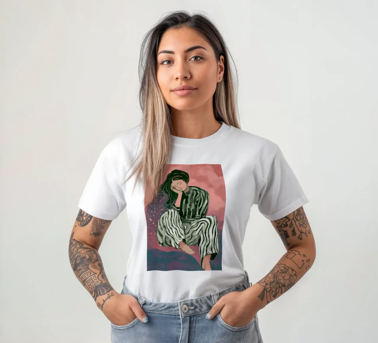 Sleeping with the Stars t-shirt da Clara August