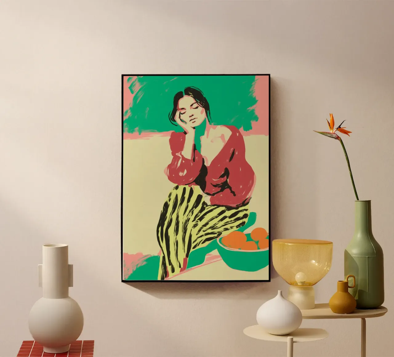 Striped Silence plexiglass da Clara August