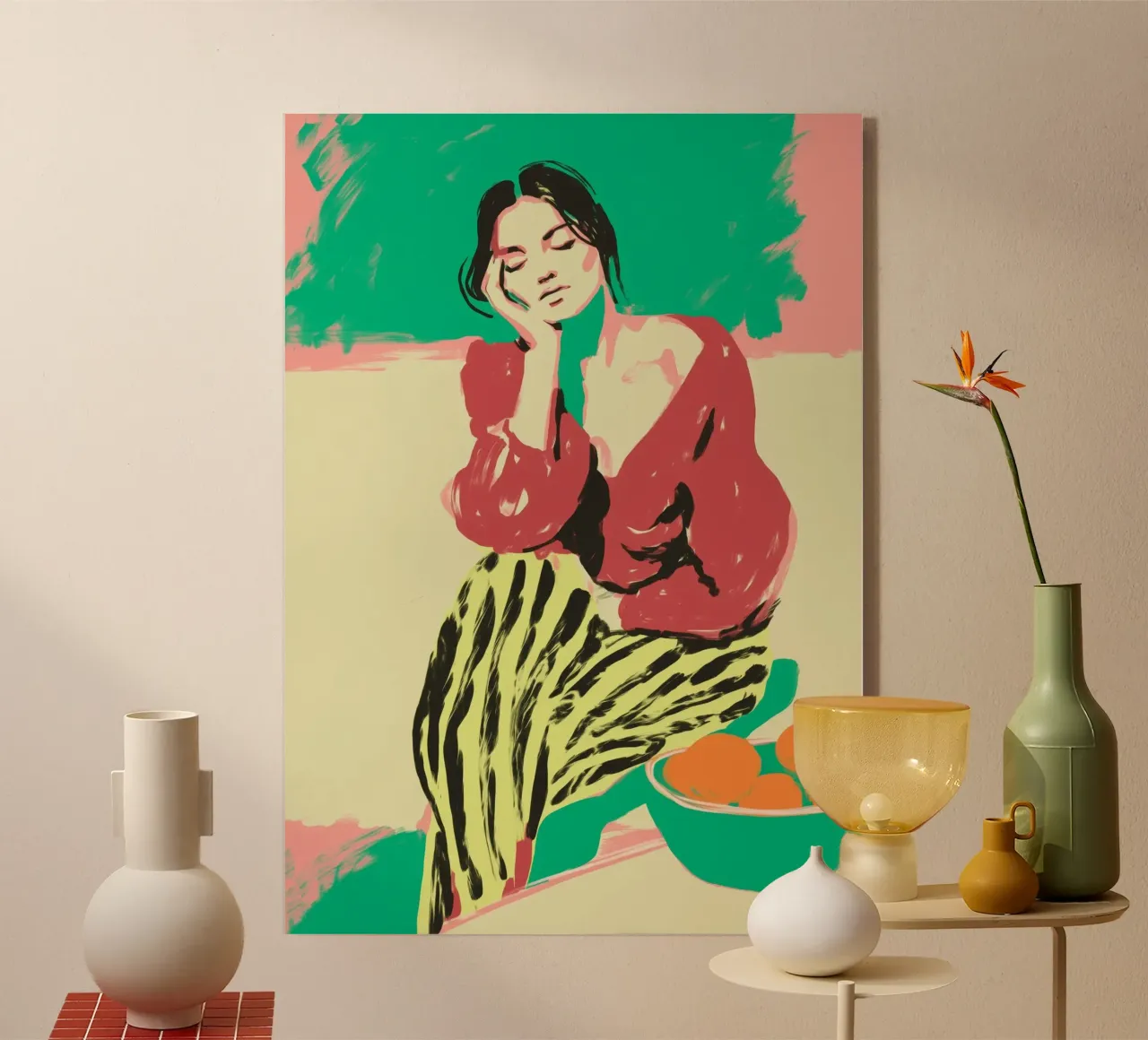 Striped Silence plexiglass da Clara August