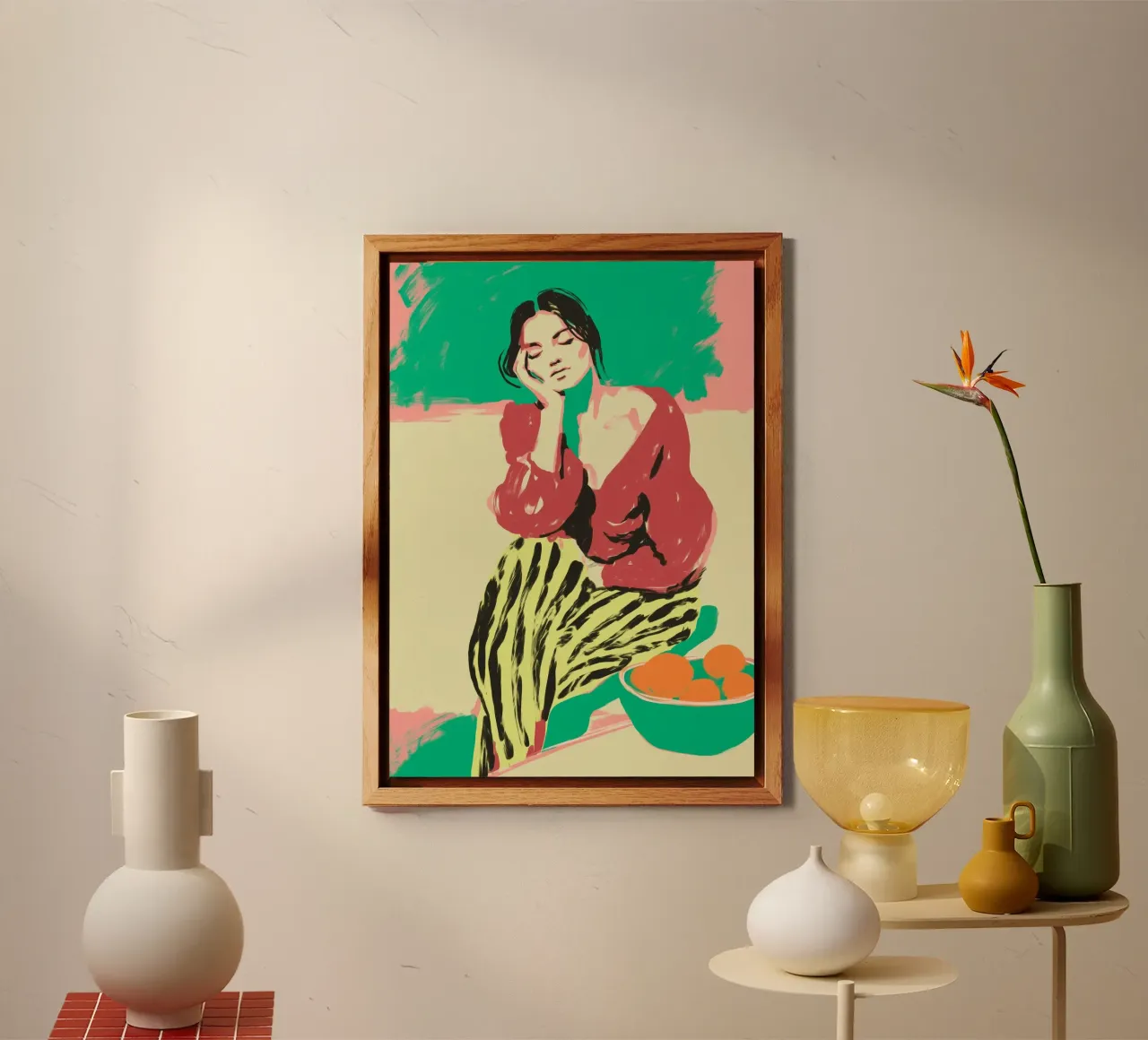 Striped Silence pannello forex da Clara August