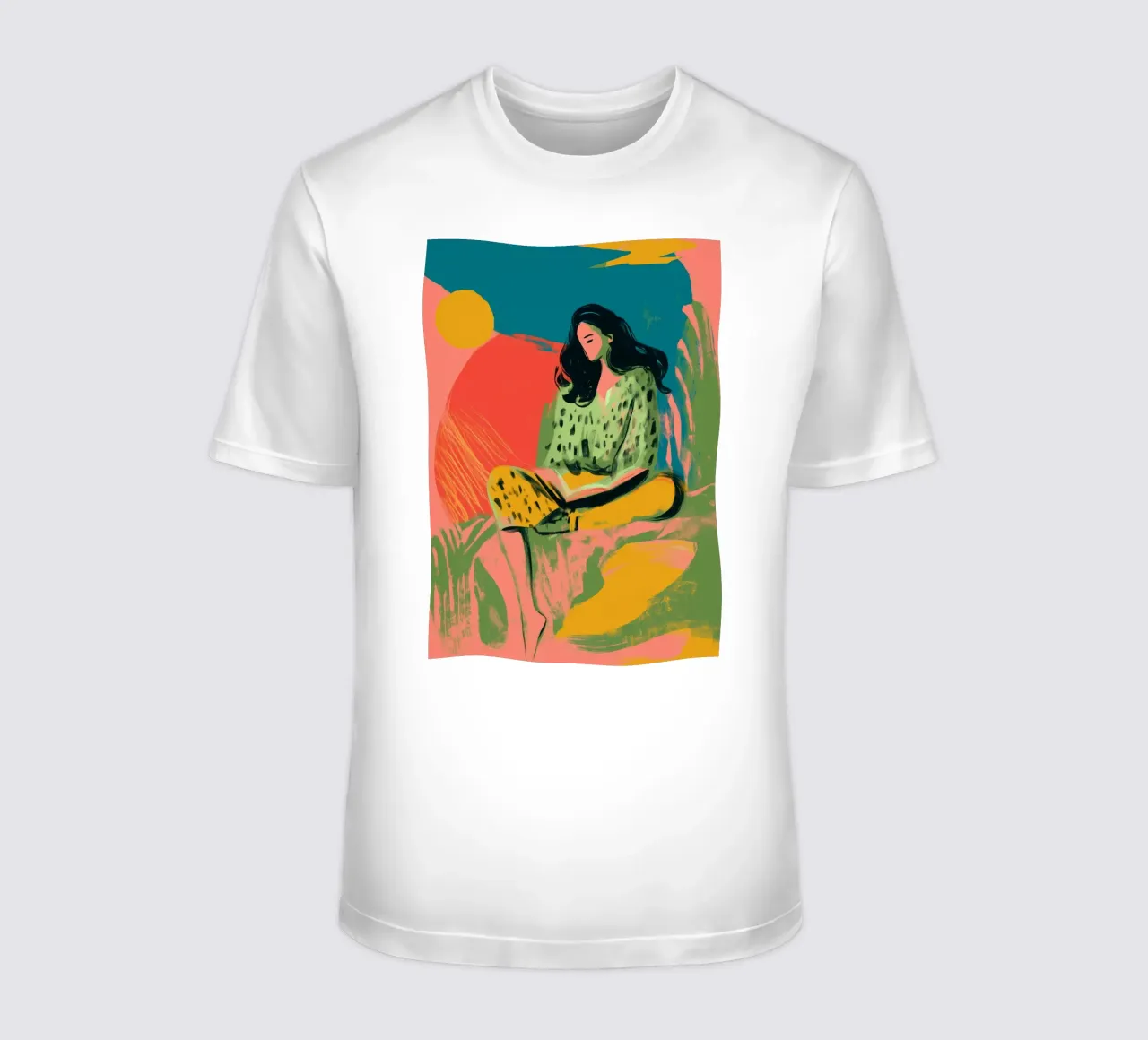 Tangerine Daydreams t-shirt da Clara August