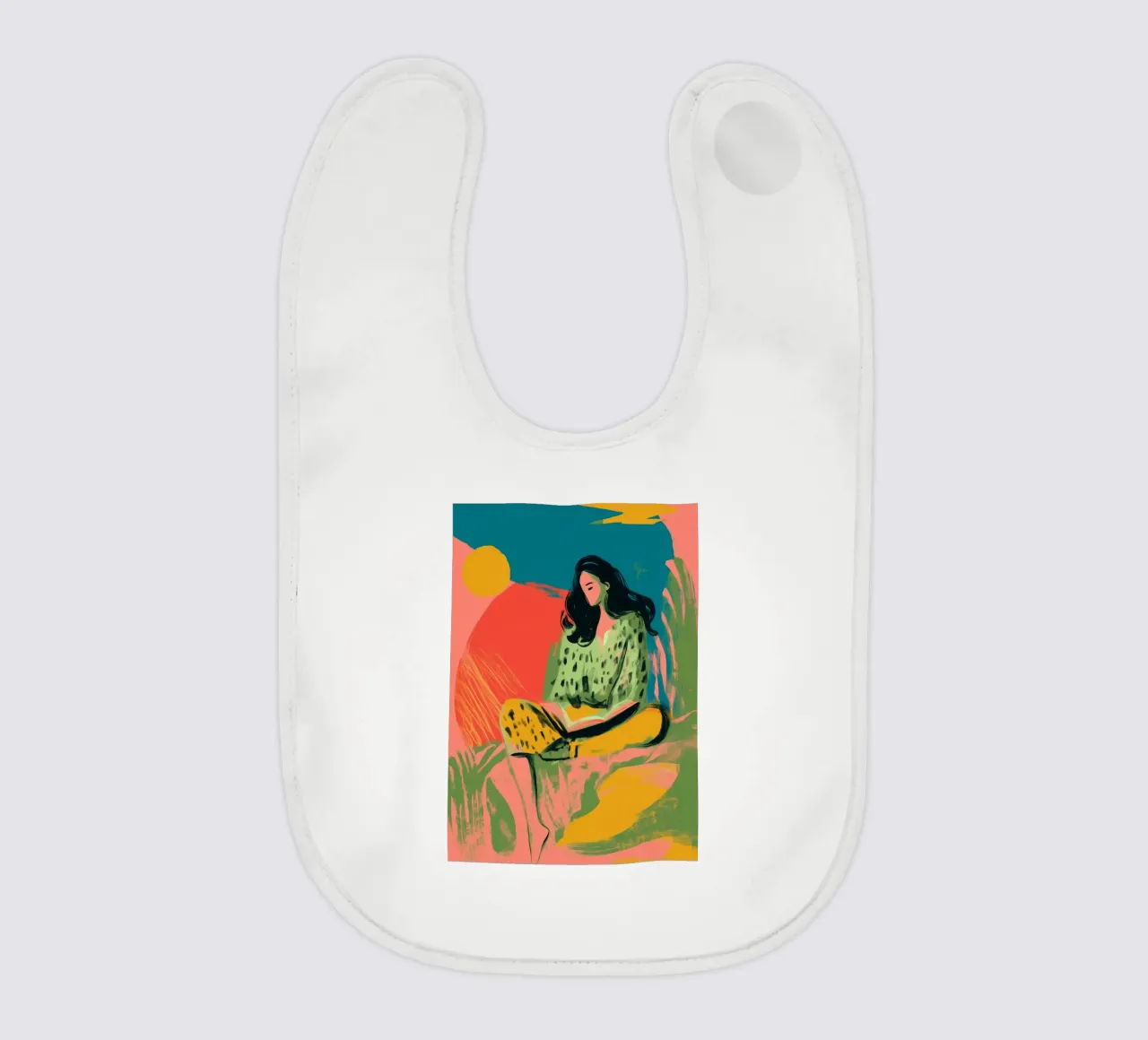 Tangerine Daydreams bavaglino da Clara August