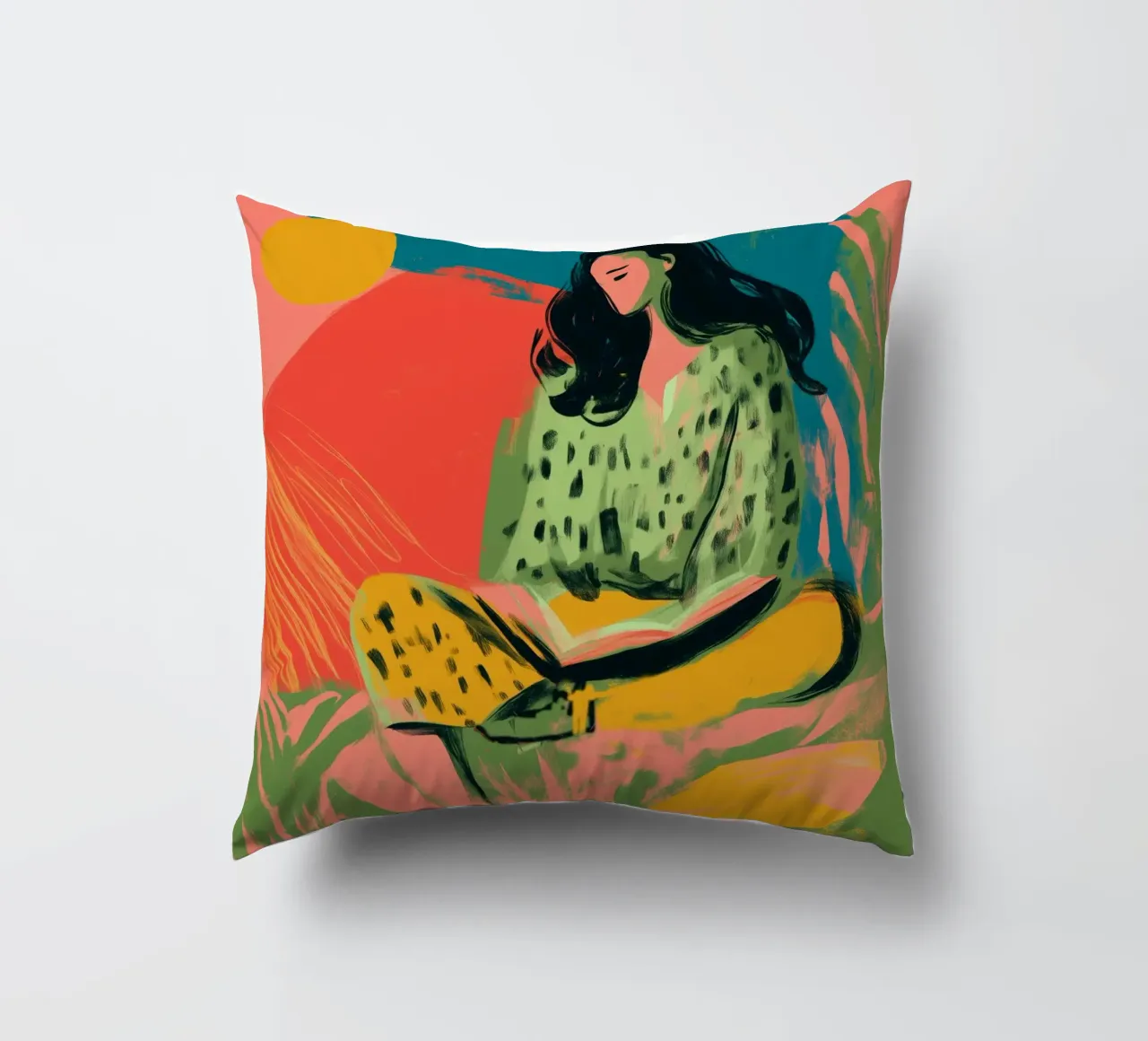 Tangerine Daydreams cuscino da Clara August
