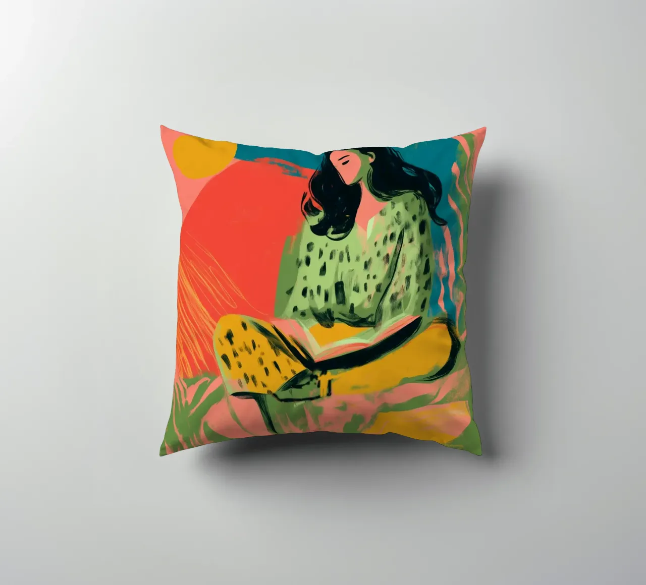 Tangerine Daydreams cuscino da Clara August
