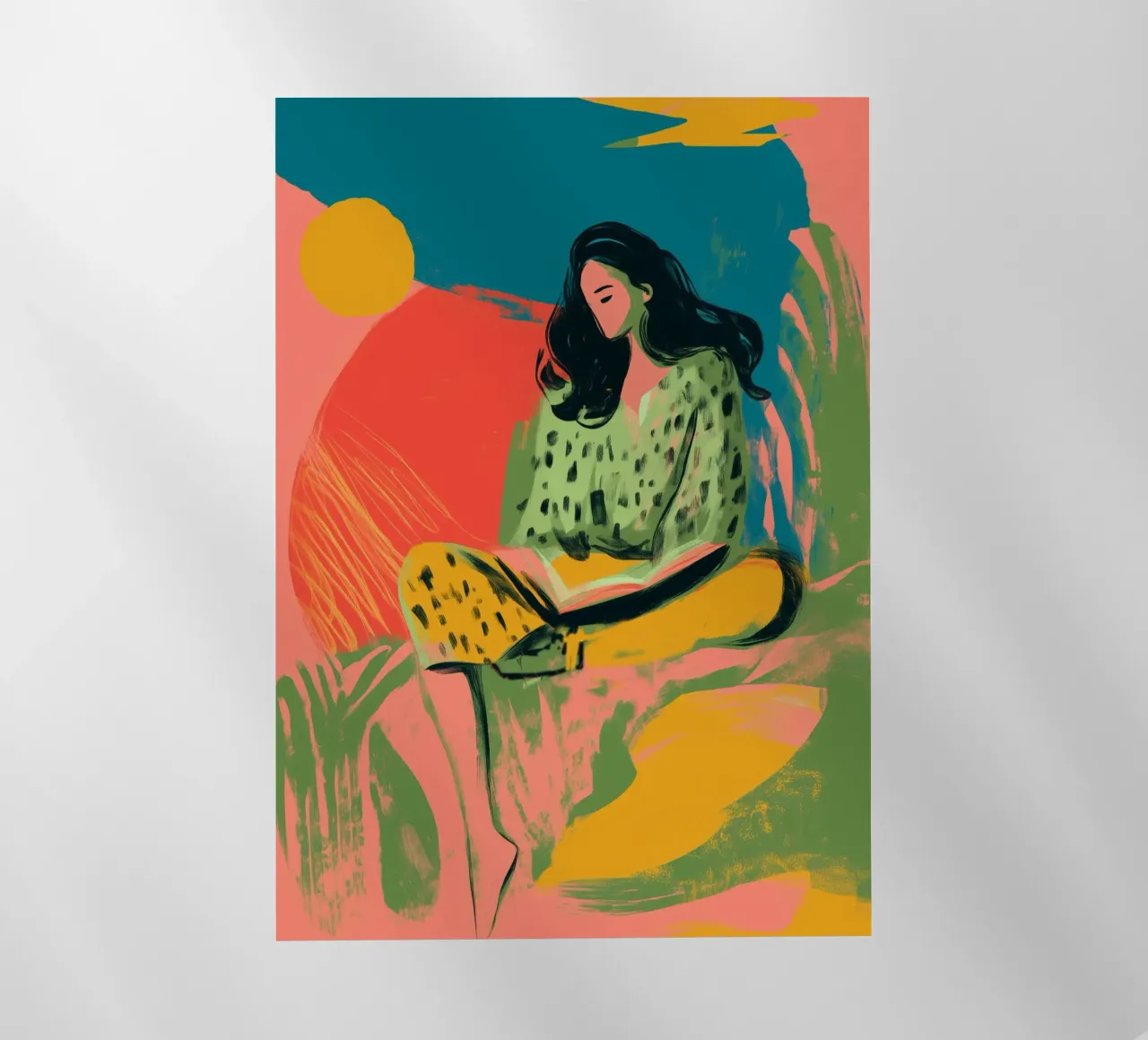 Tangerine Daydreams pellicola backlit da Clara August