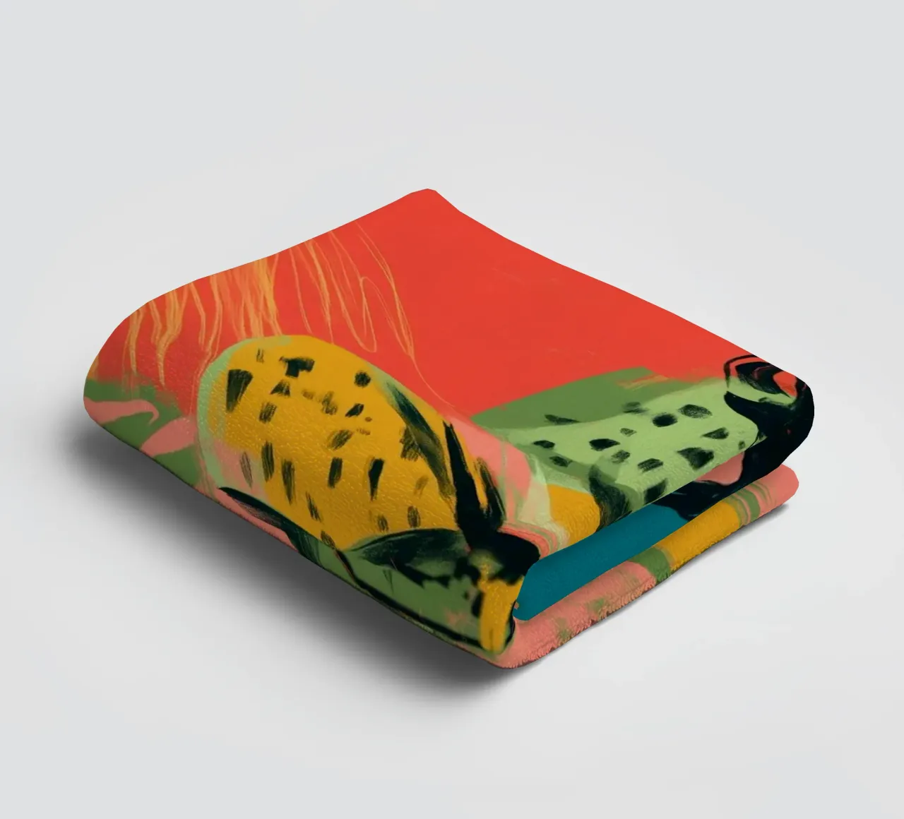 Tangerine Daydreams asciugamano da bagno da Clara August