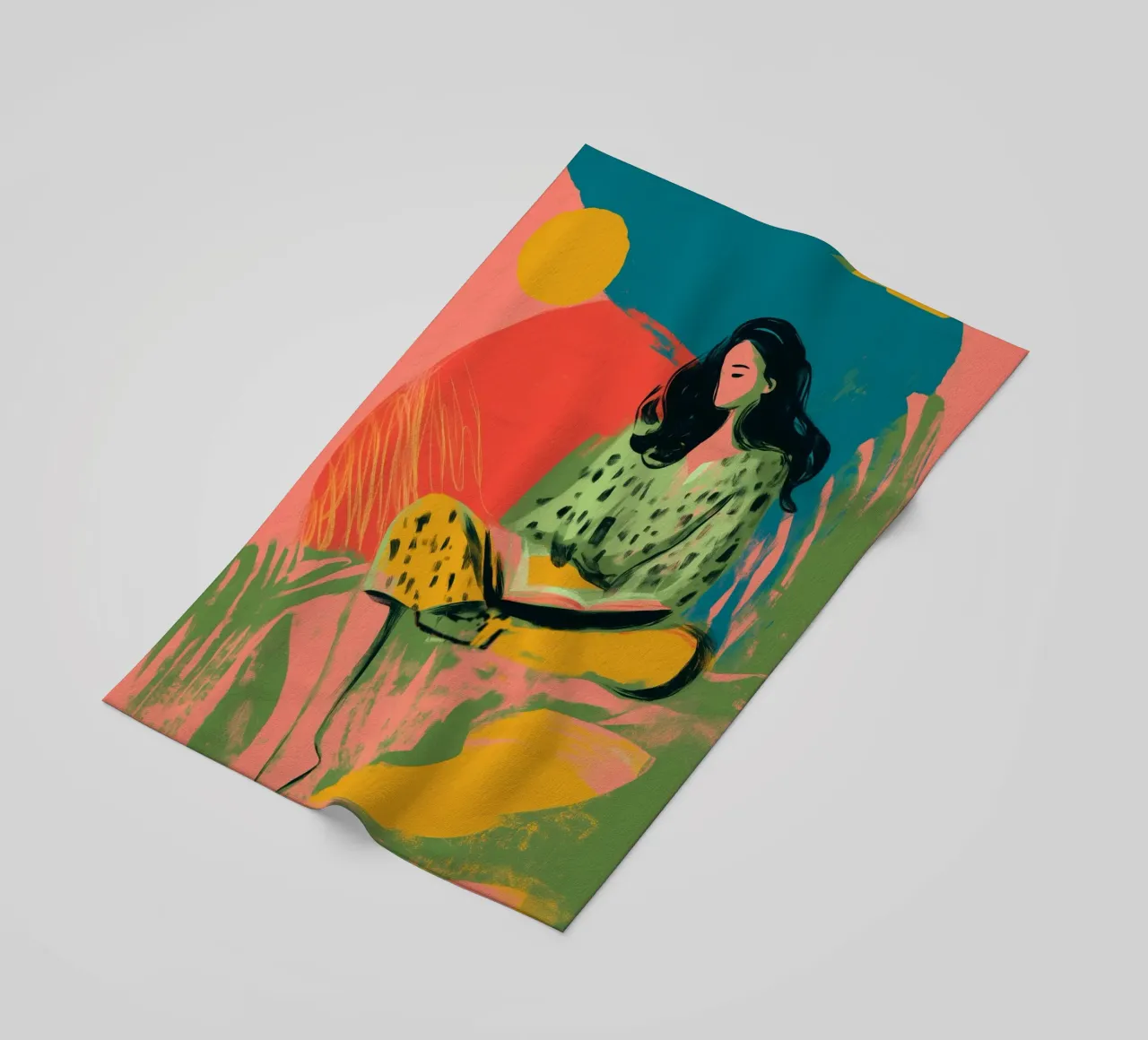 Tangerine Daydreams telo mare da Clara August