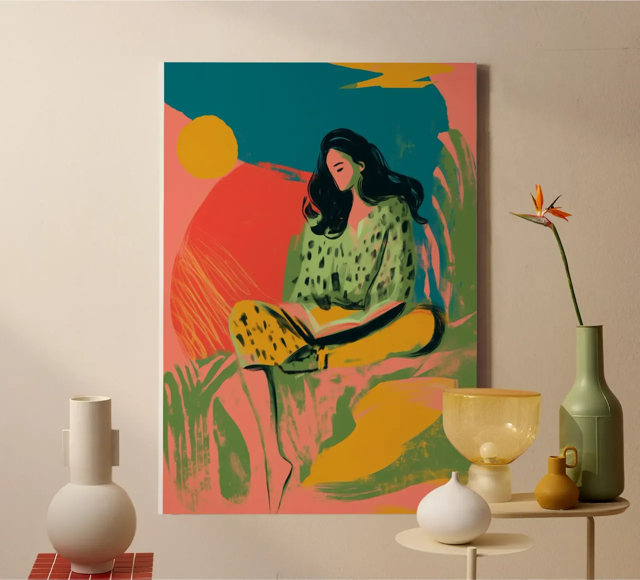 Tangerine Daydreams tela da Clara August