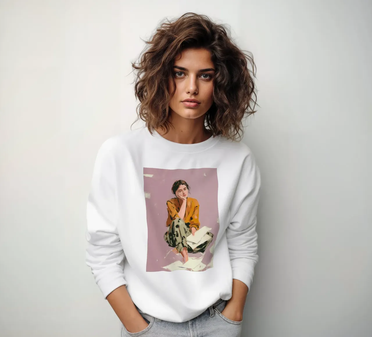 Thoughts Like Paper Planes felpa da Clara August