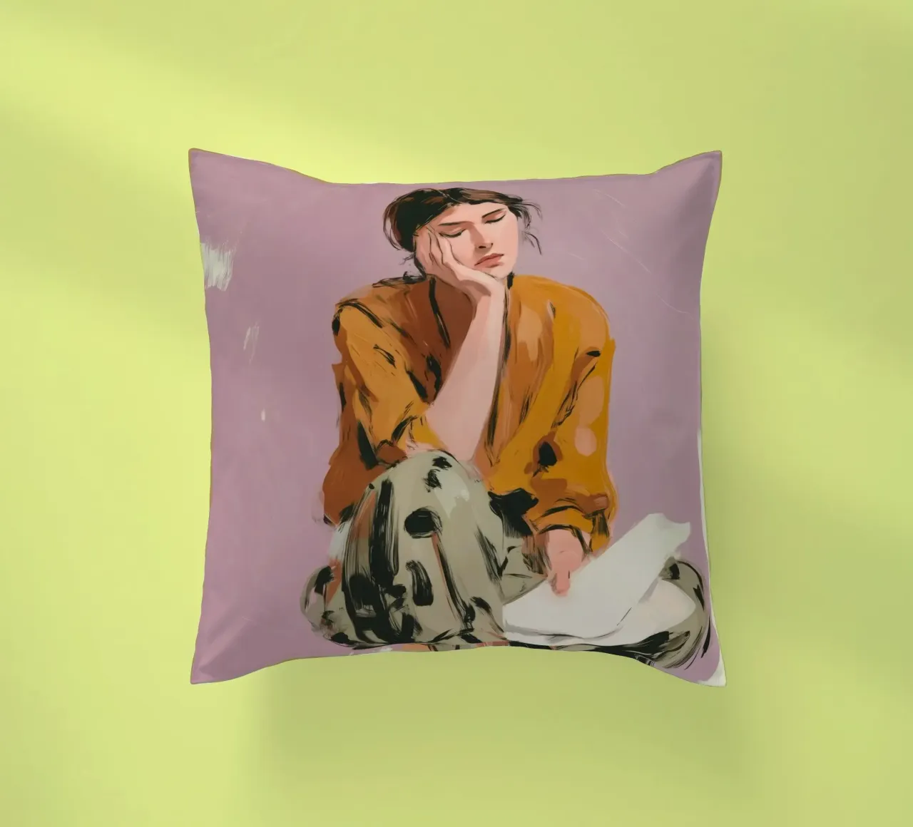 Thoughts Like Paper Planes cuscino da Clara August