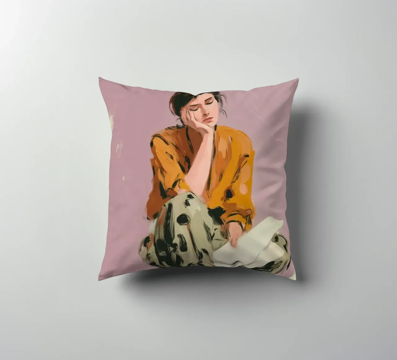 Thoughts Like Paper Planes cuscino da Clara August