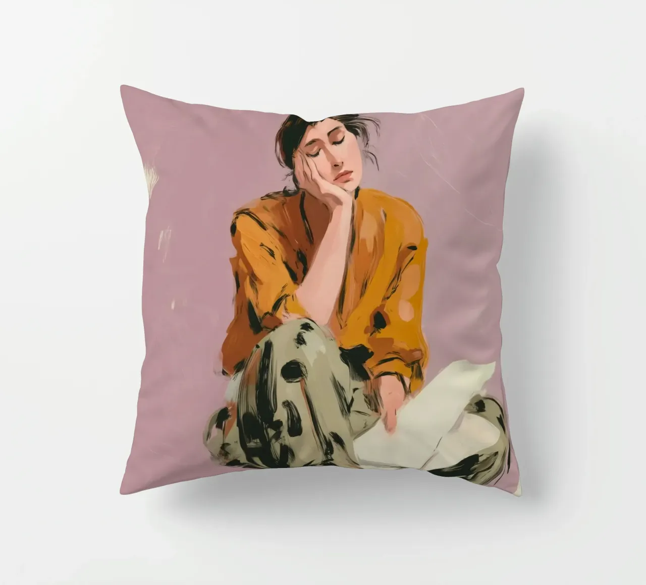 Thoughts Like Paper Planes cuscino da Clara August