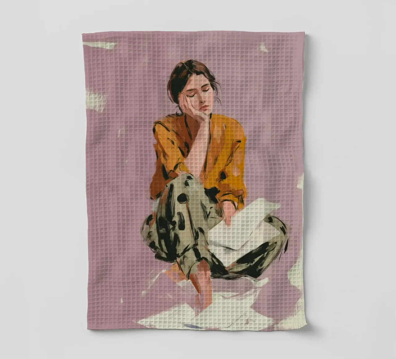 Thoughts Like Paper Planes canovaccio da cucina da Clara August