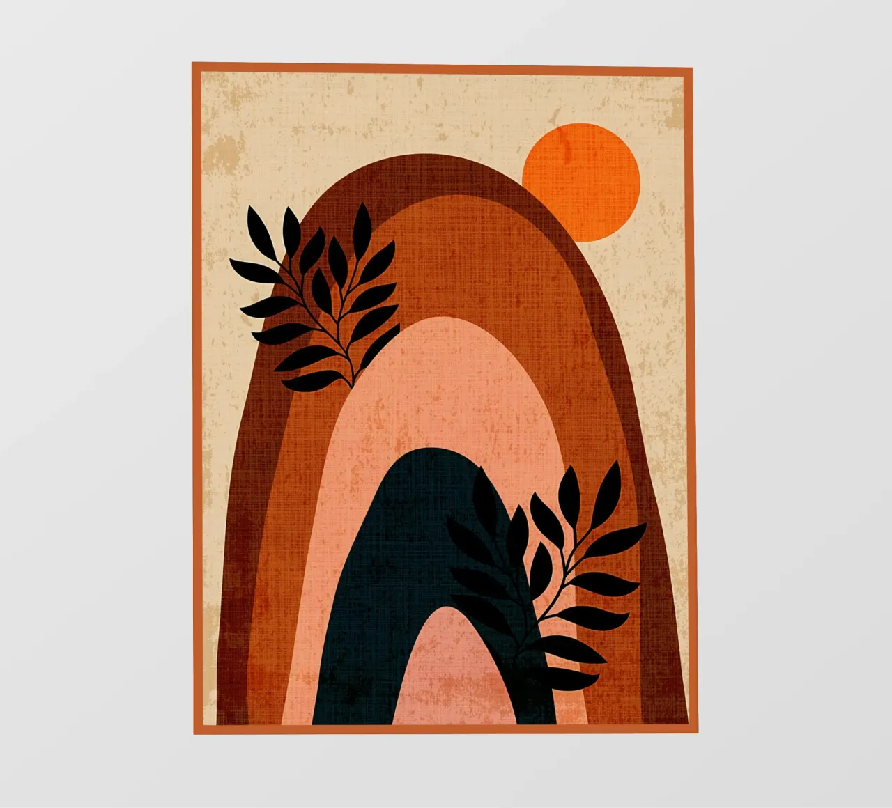 Arcobaleno scandinavo Boho telo in pvc da Mingyue Studio