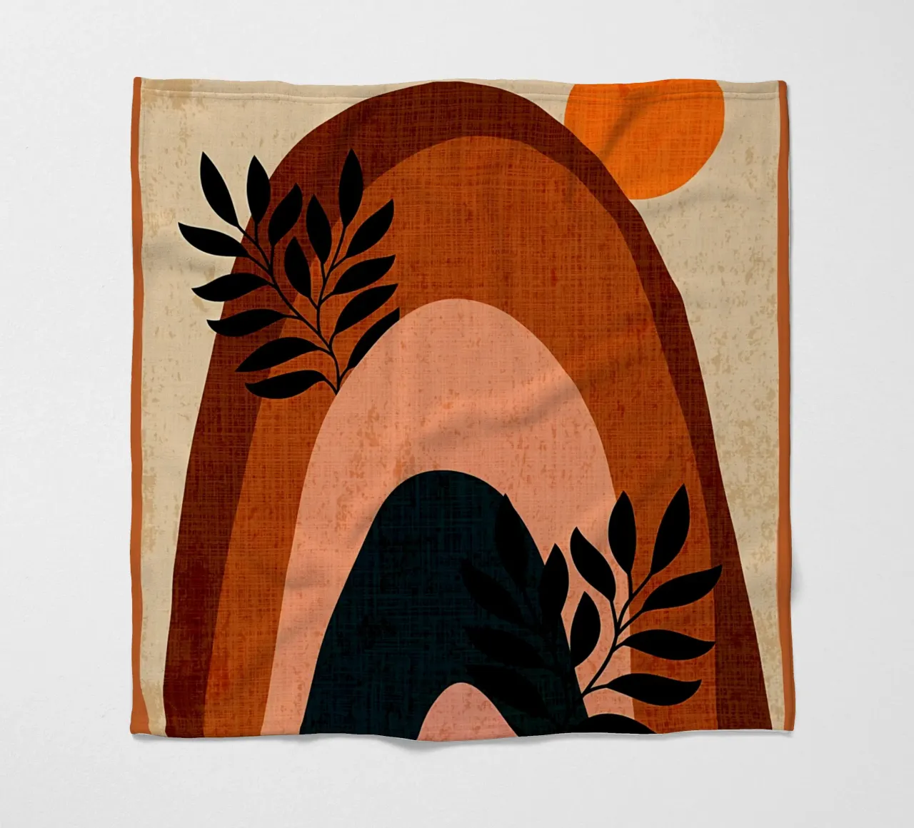 Arcobaleno scandinavo Boho coperta in pile da Mingyue Studio