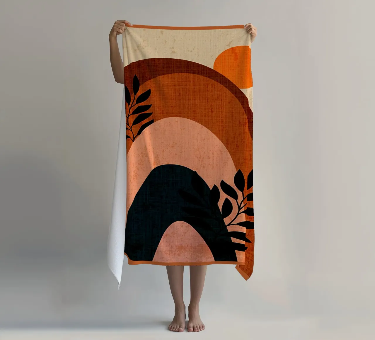 Arcobaleno scandinavo Boho telo mare da Mingyue Studio