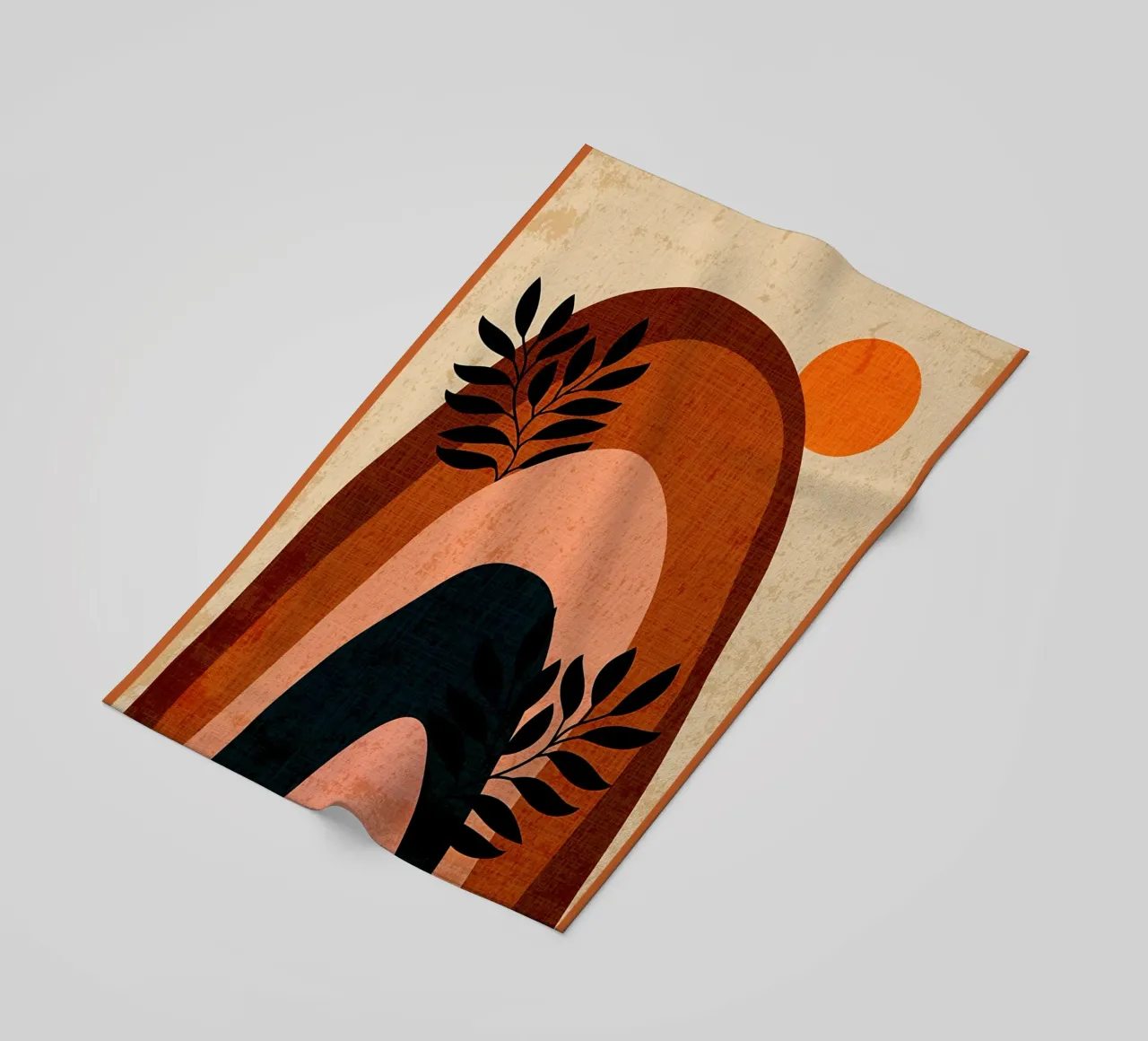 Arcobaleno scandinavo Boho telo mare da Mingyue Studio