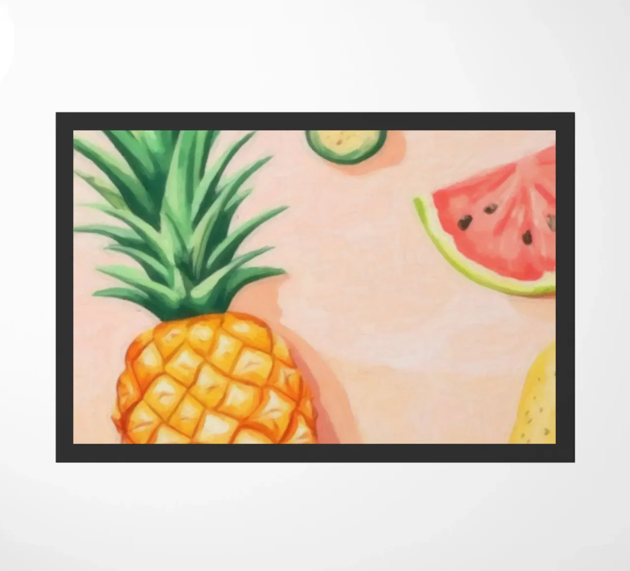 Misto di frutta tropicale zerbino da AprilAdamantium