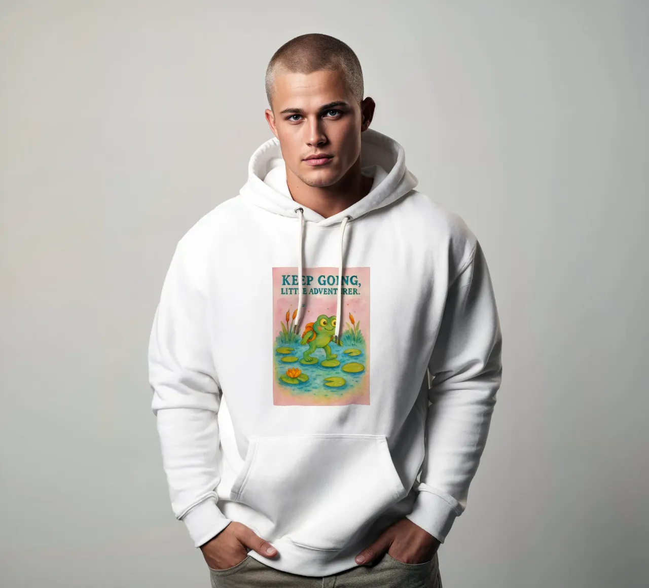 if i fits i sits cat art dibujo sudadera con capucha de pasadenan