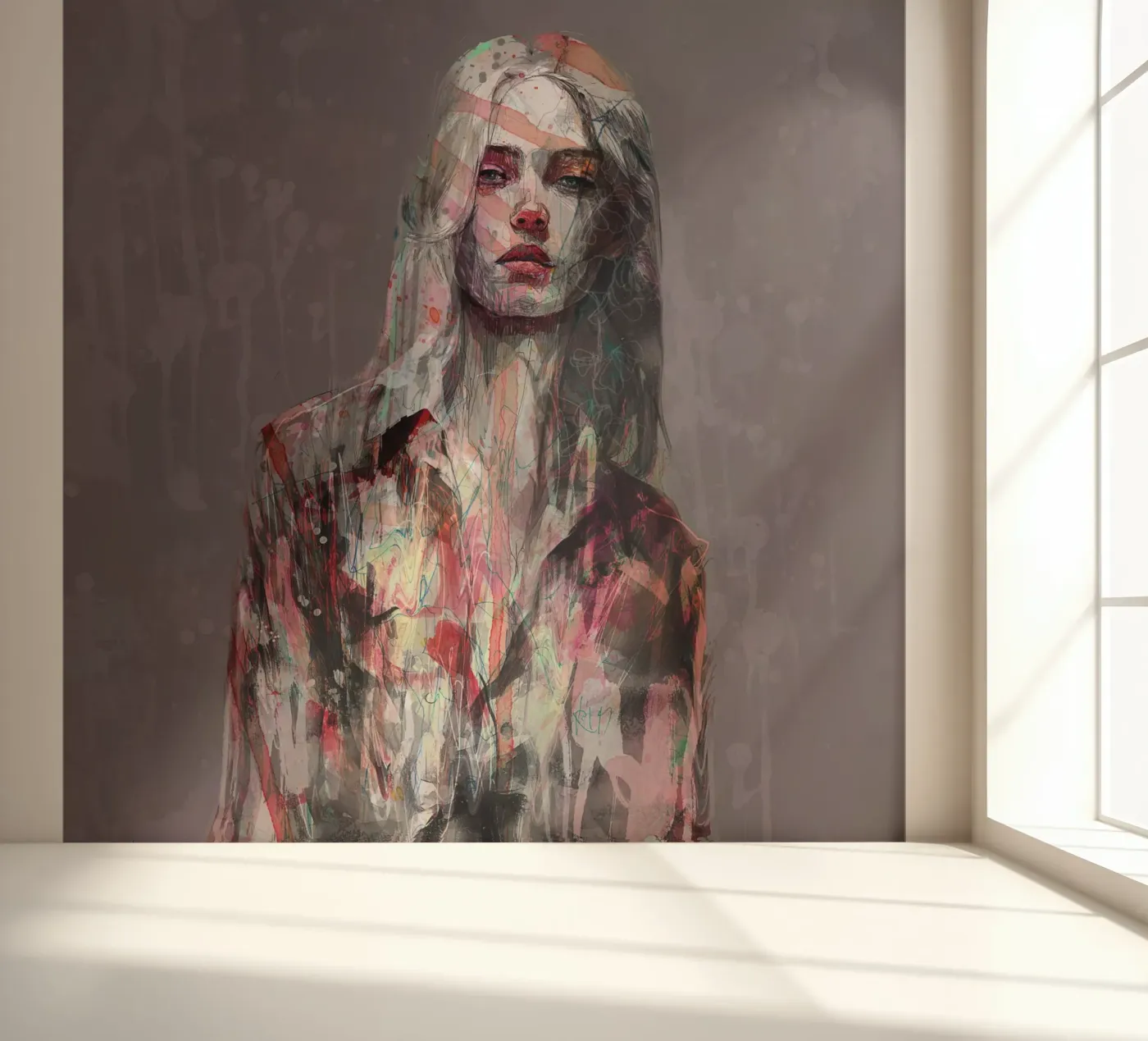 regen fotobehang van Giulio Iurissevich