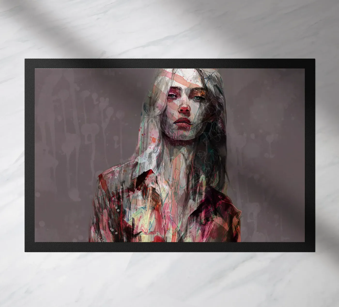 Regen Fußmatte von Giulio Iurissevich