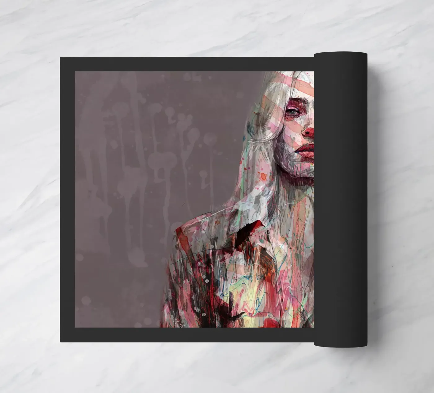 Regen Fußmatte von Giulio Iurissevich