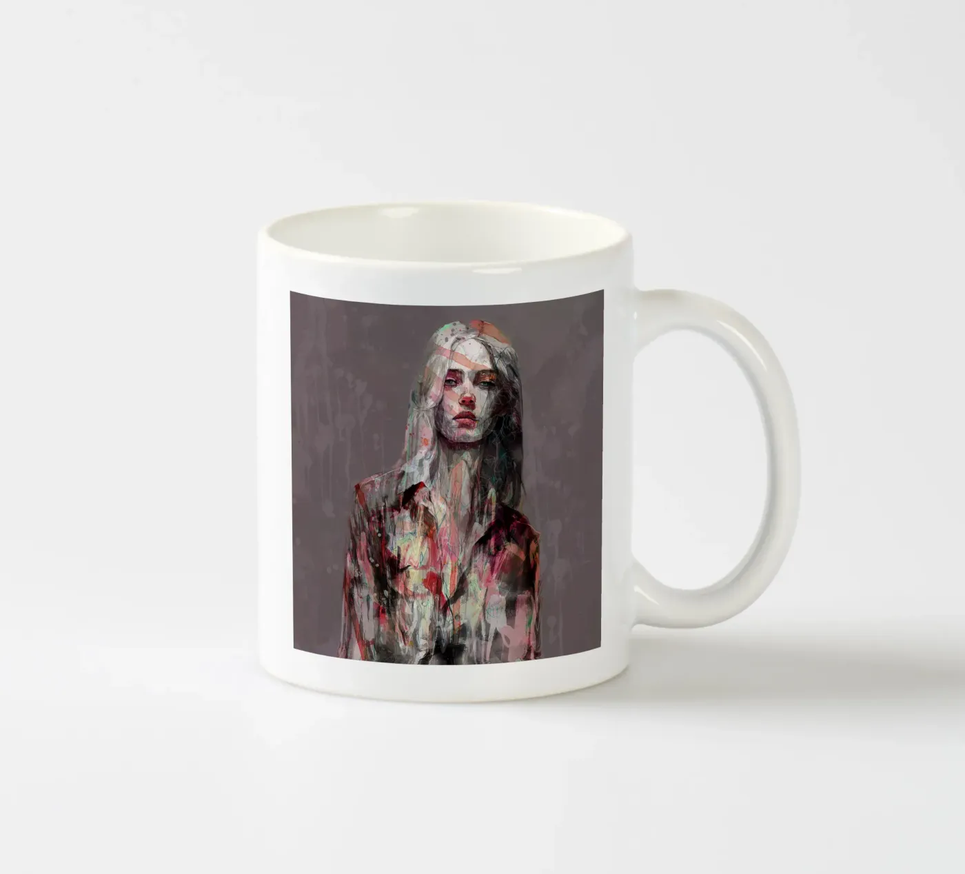 rain ceramic mug by Giulio Iurissevich