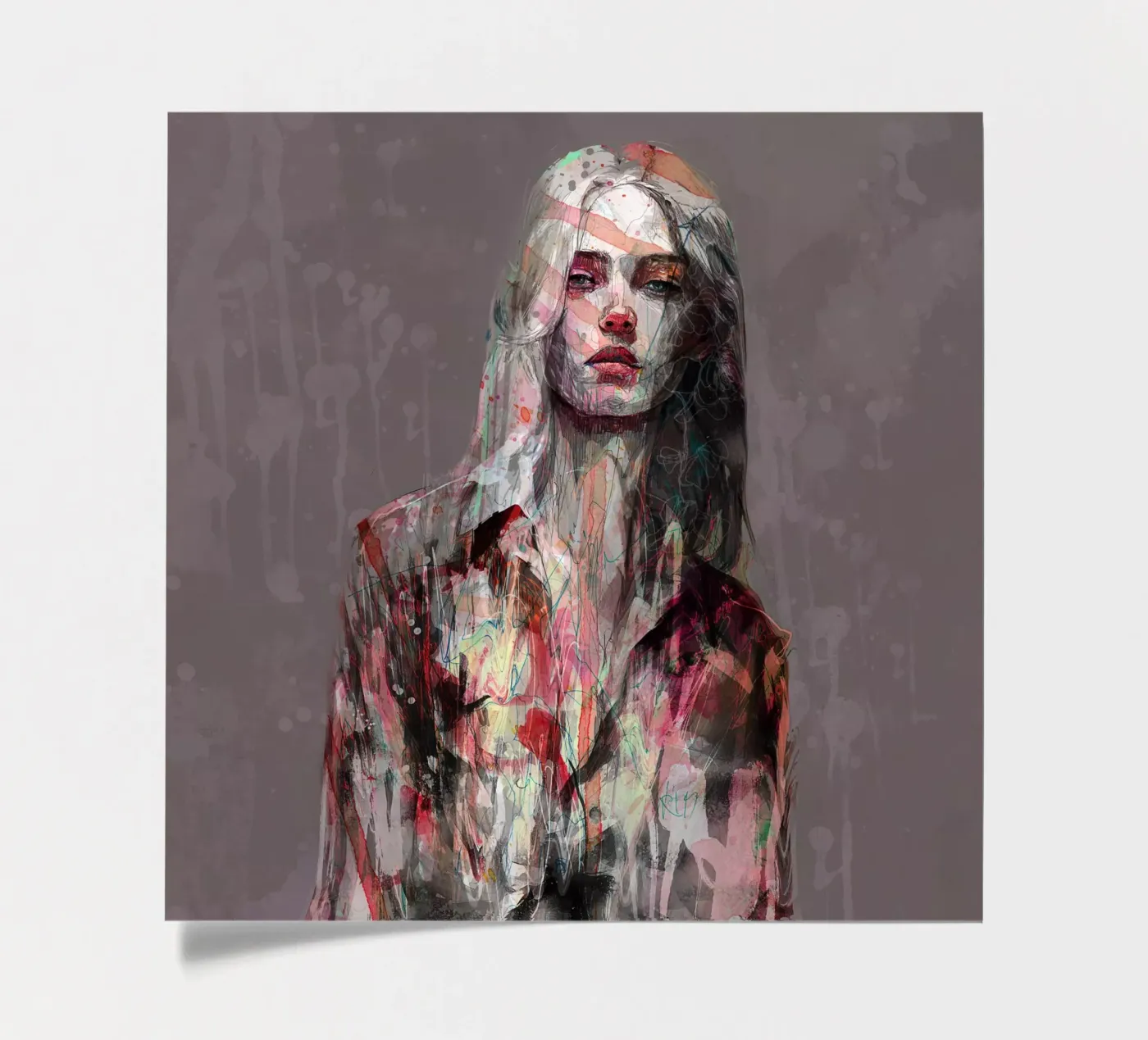 pioggia foglio adesivo da Giulio Iurissevich