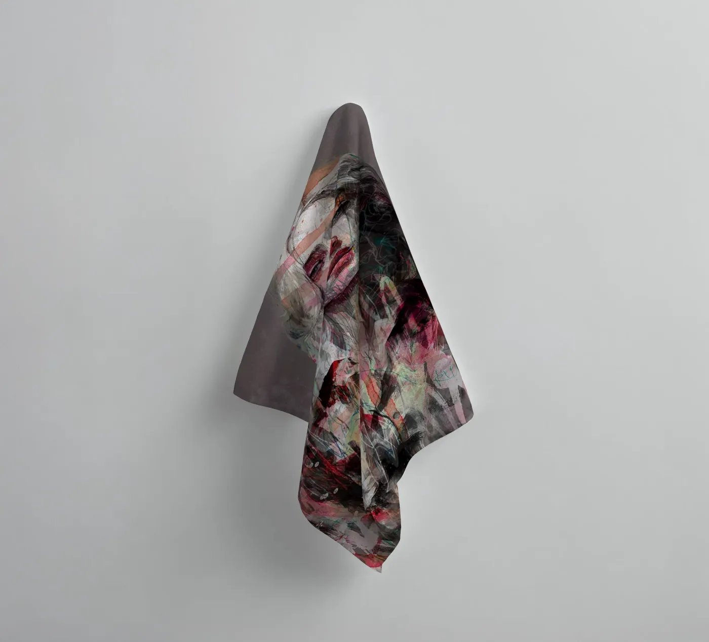 regen badhanddoek van Giulio Iurissevich
