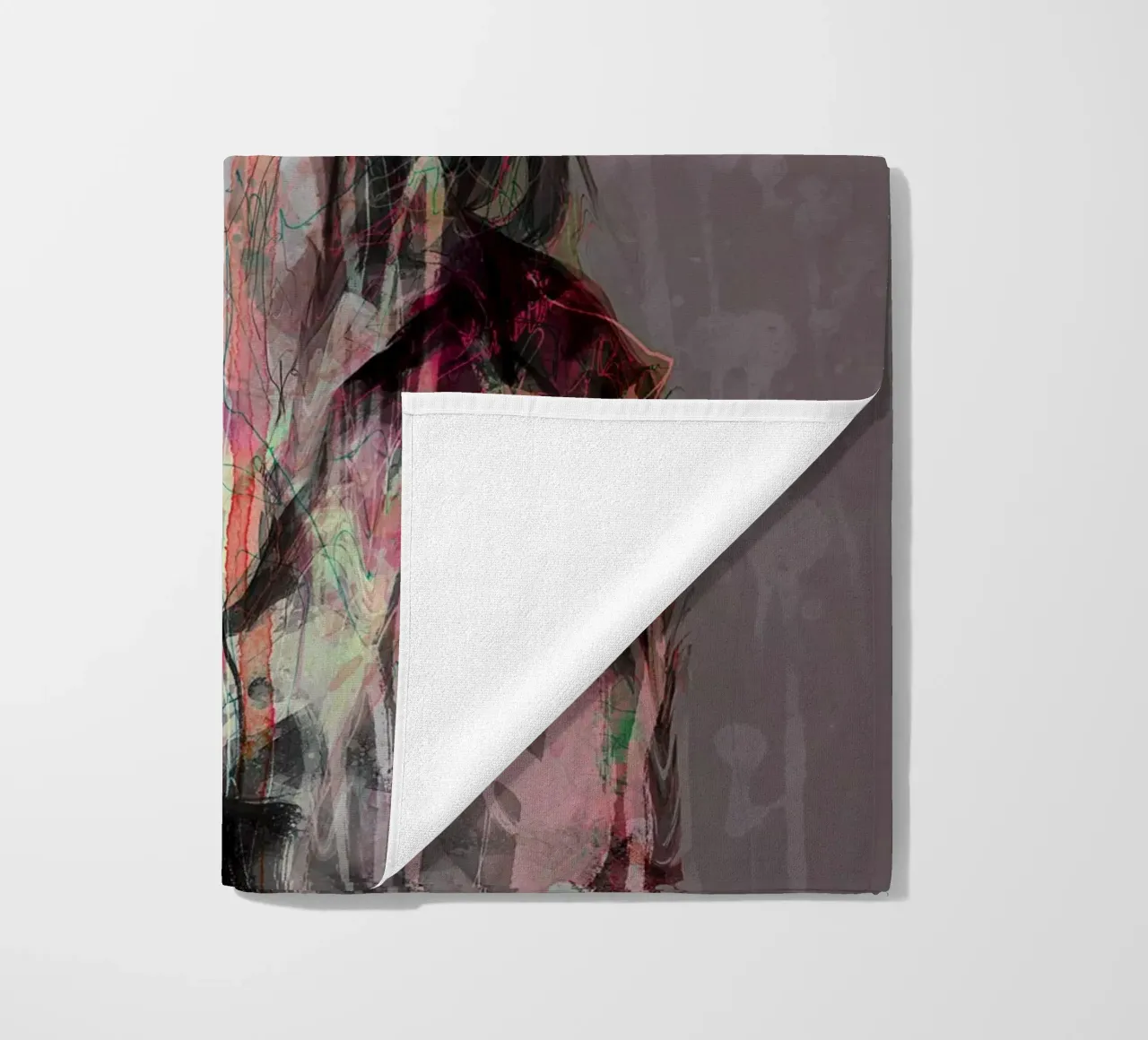 rain beach towel by Giulio Iurissevich