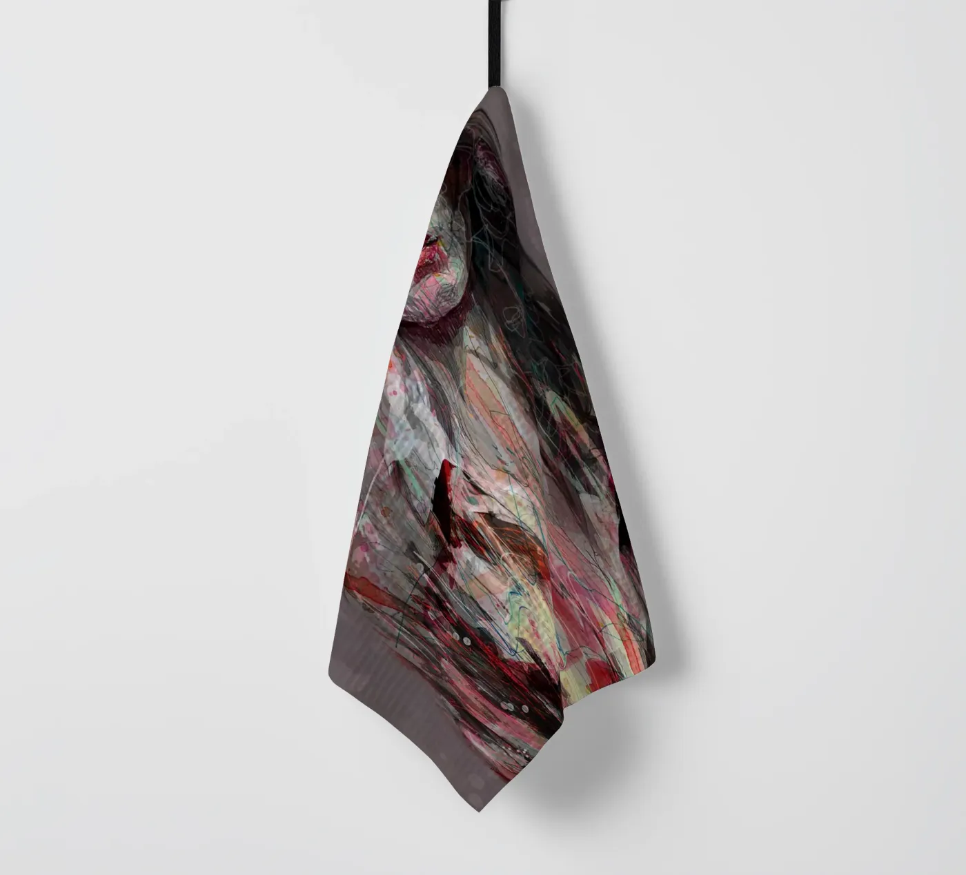 rain tea towel by Giulio Iurissevich