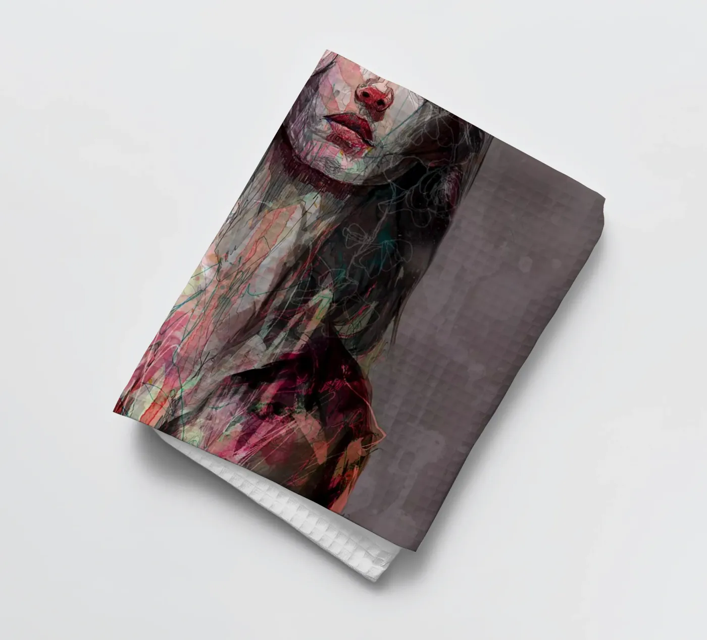 rain tea towel by Giulio Iurissevich
