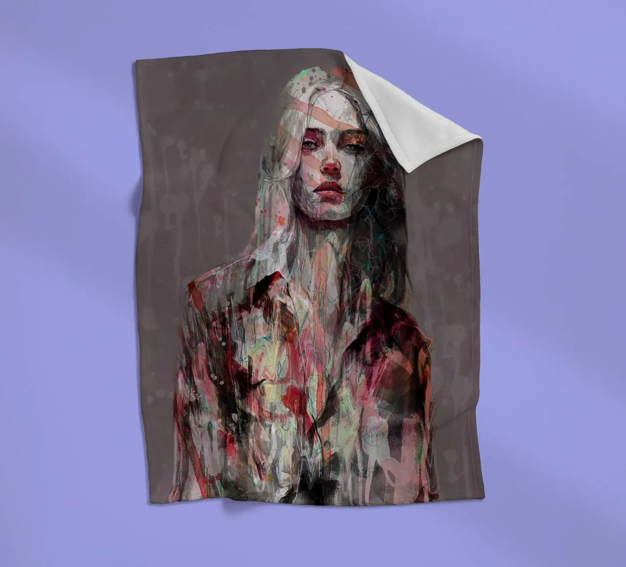 regen fleecedeken van Giulio Iurissevich