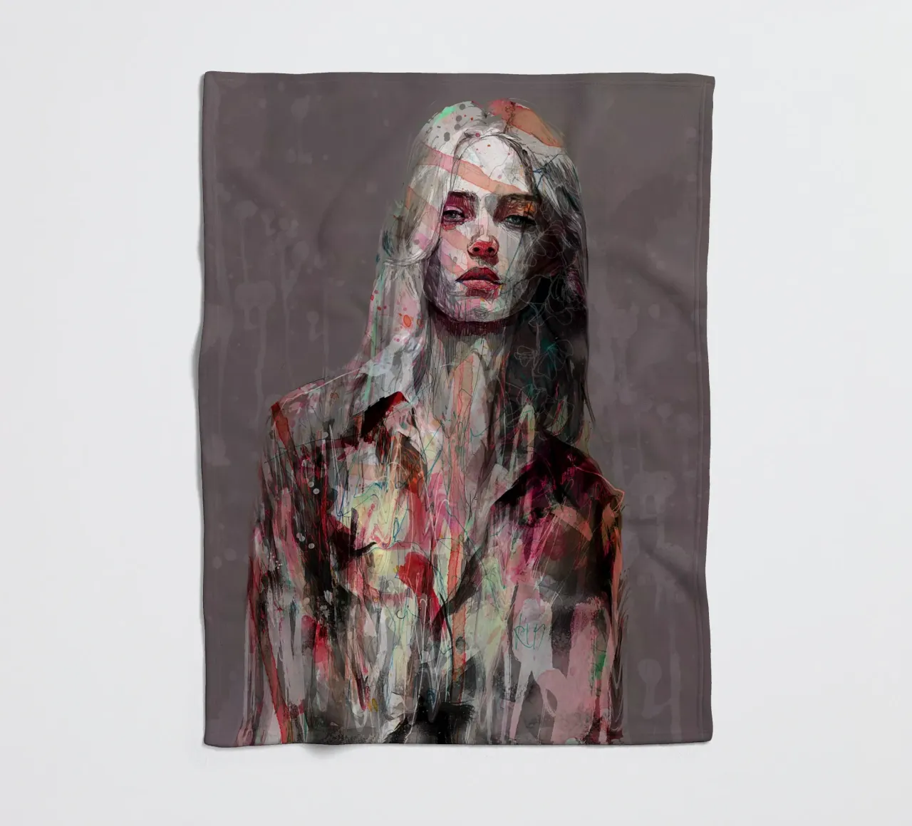 regen fleecedeken van Giulio Iurissevich