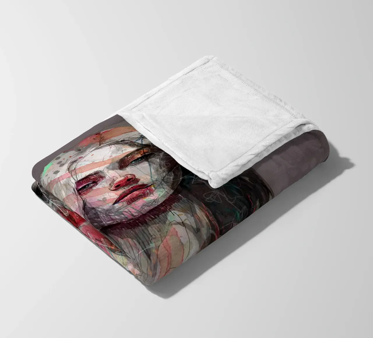 regen fleecedeken van Giulio Iurissevich