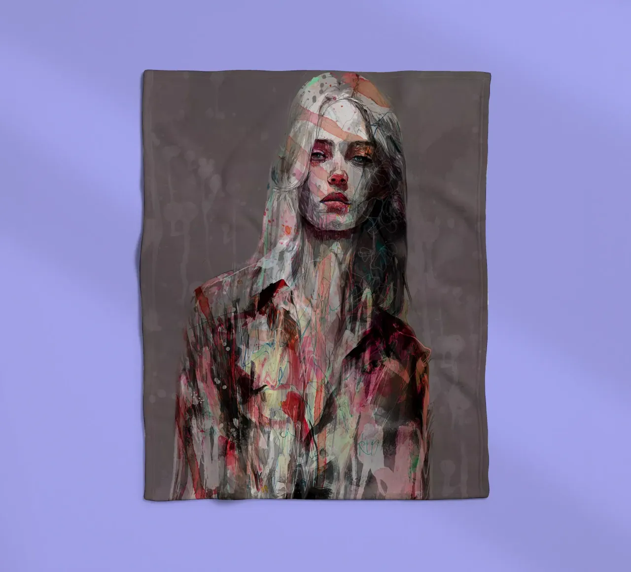 regen fleecedeken van Giulio Iurissevich