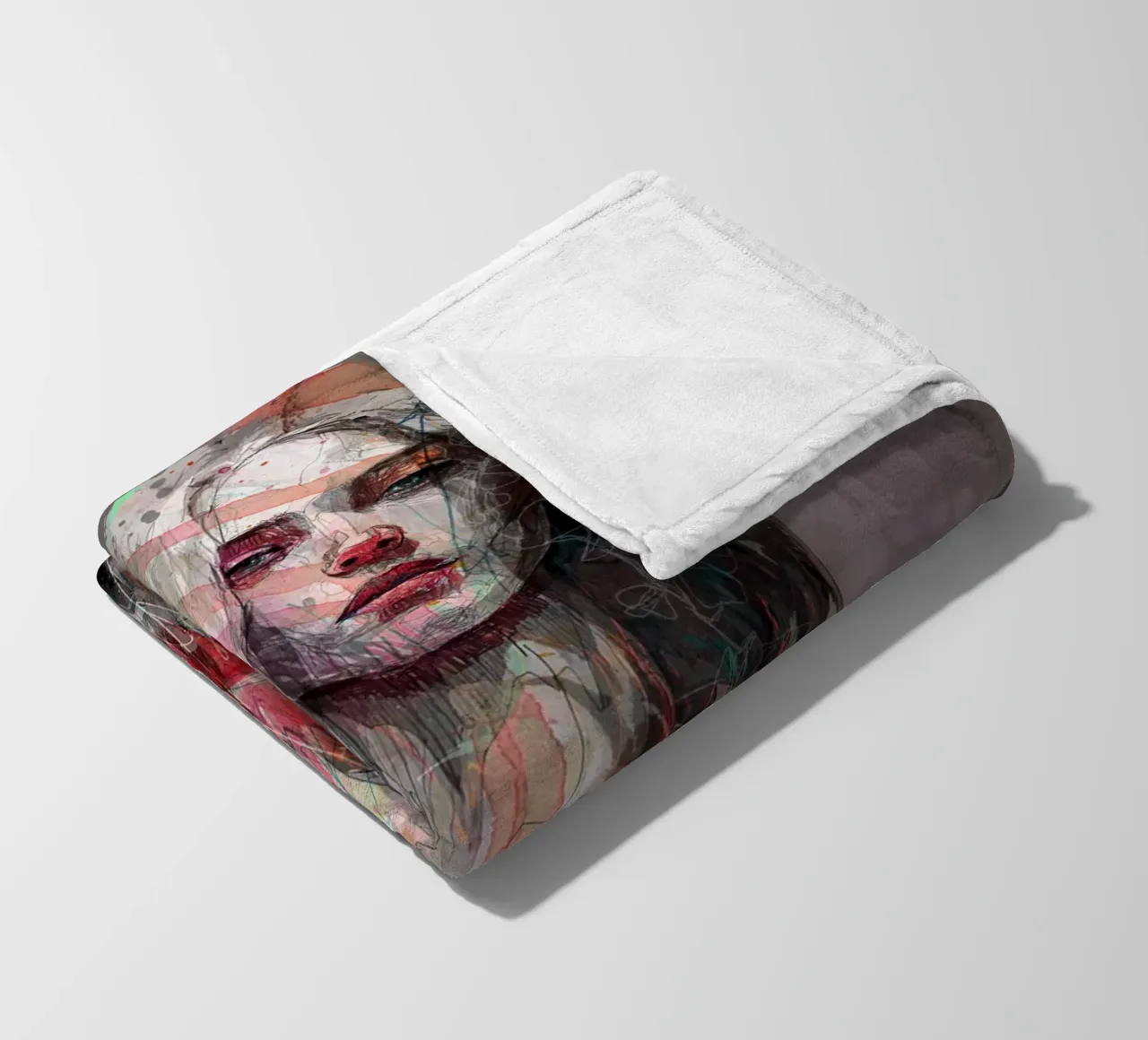 regen fleecedeken van Giulio Iurissevich