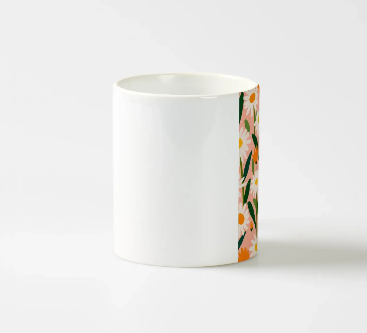 Sommerspaß mit Margeriten Keramik Tasse von Carinaprint