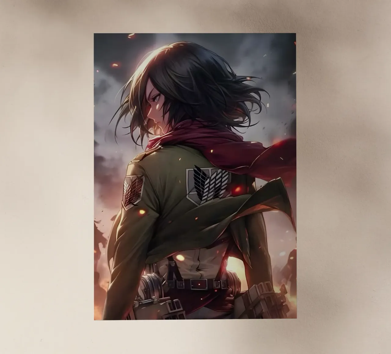Mikasa pellicola backlit da Anime Place