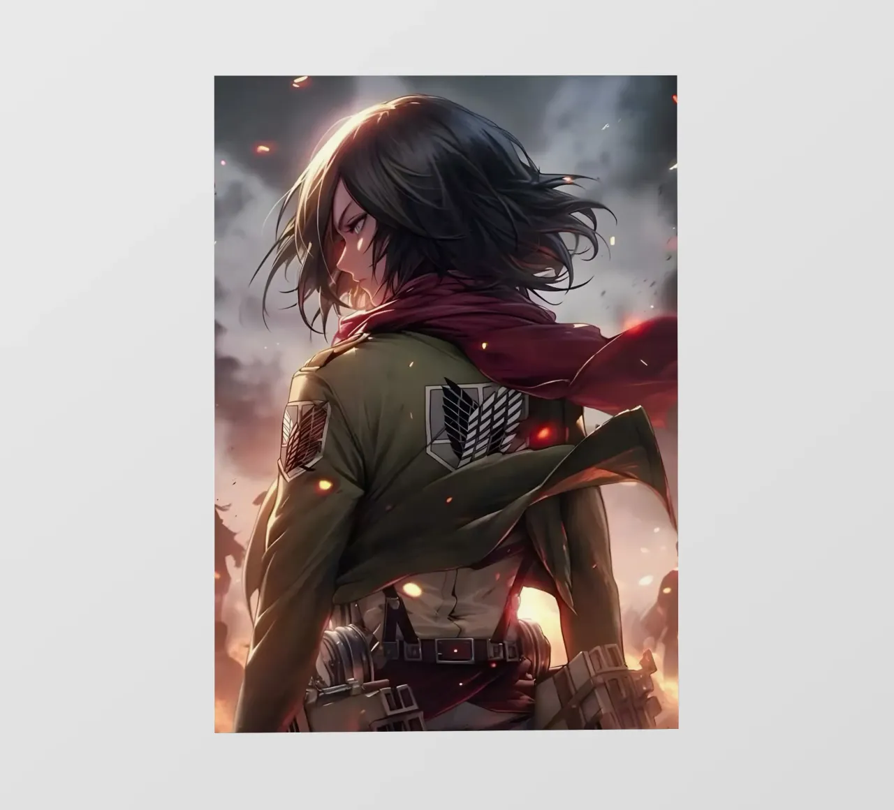 Mikasa pellicola backlit da Anime Place