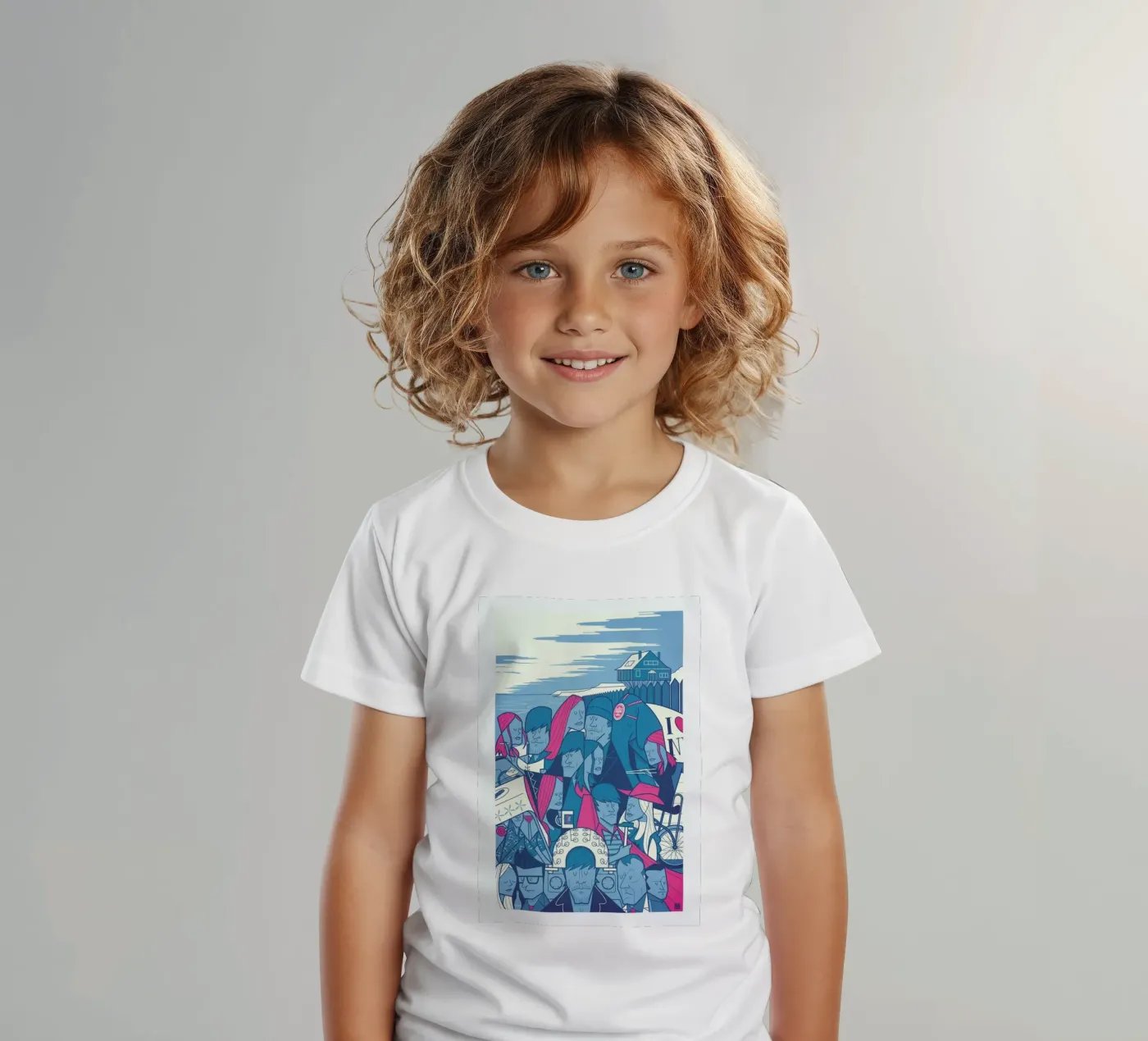 LACUNA t-shirt bambini da Ale Giorgini