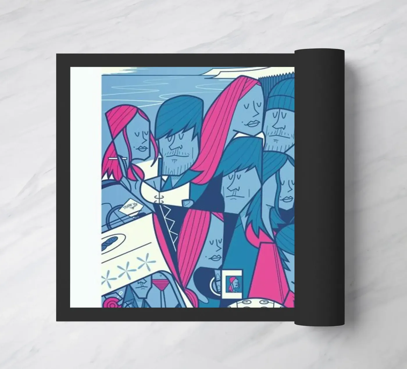 LACUNA doormat by Ale Giorgini