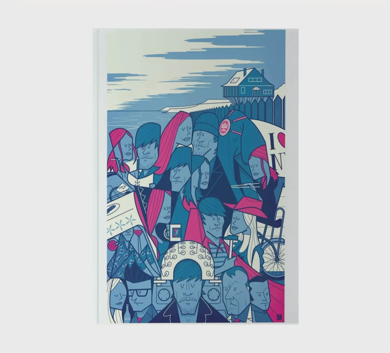 LACUNA notebook by Ale Giorgini