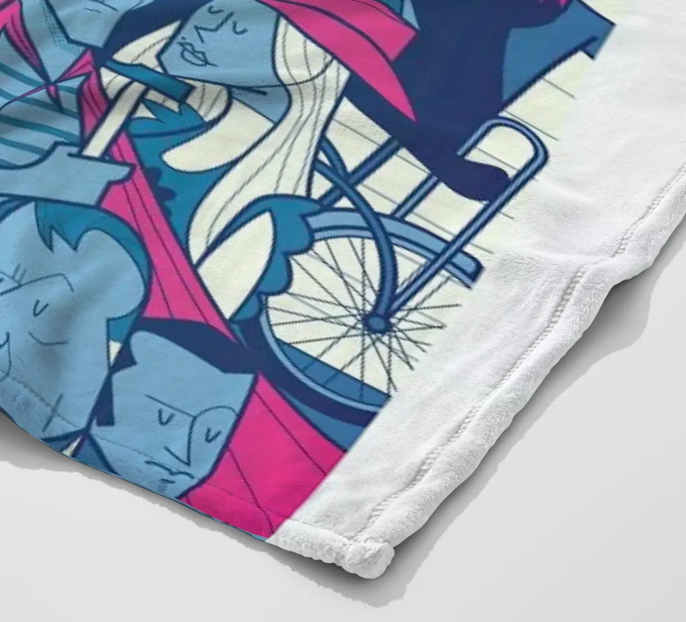 LACUNA fleecedeken van Ale Giorgini