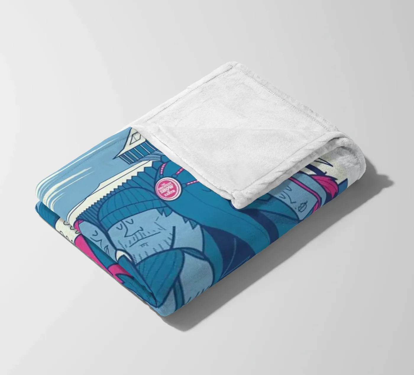 LACUNA fleecedeken van Ale Giorgini