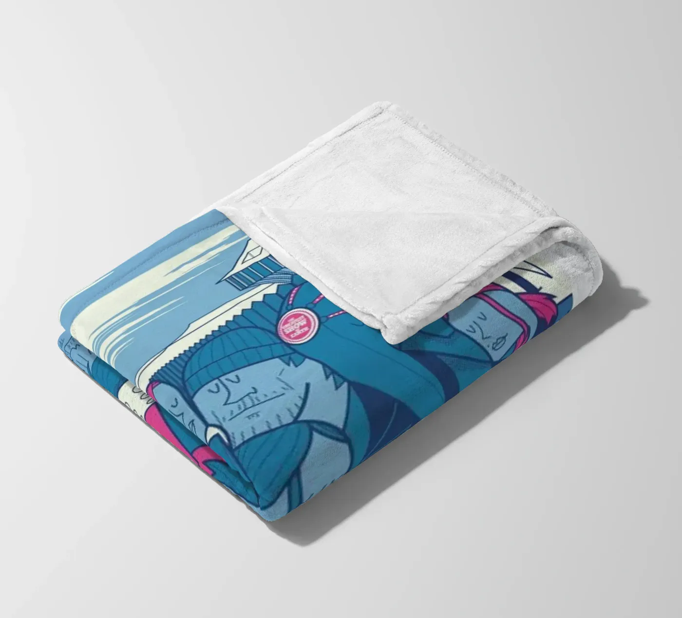 LACUNA fleecedeken van Ale Giorgini